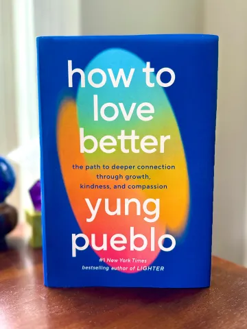 A book that teaches you how to build harmony in a relationship, see each other's perspective, find the right partner, heal from heartbreak, overcome attachment, form commitments, and argue.