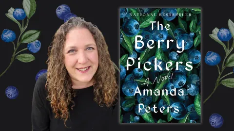 Amanda Peters and her book The Berry Pickers