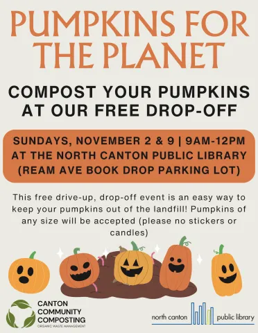 pumpkin drop off flyer