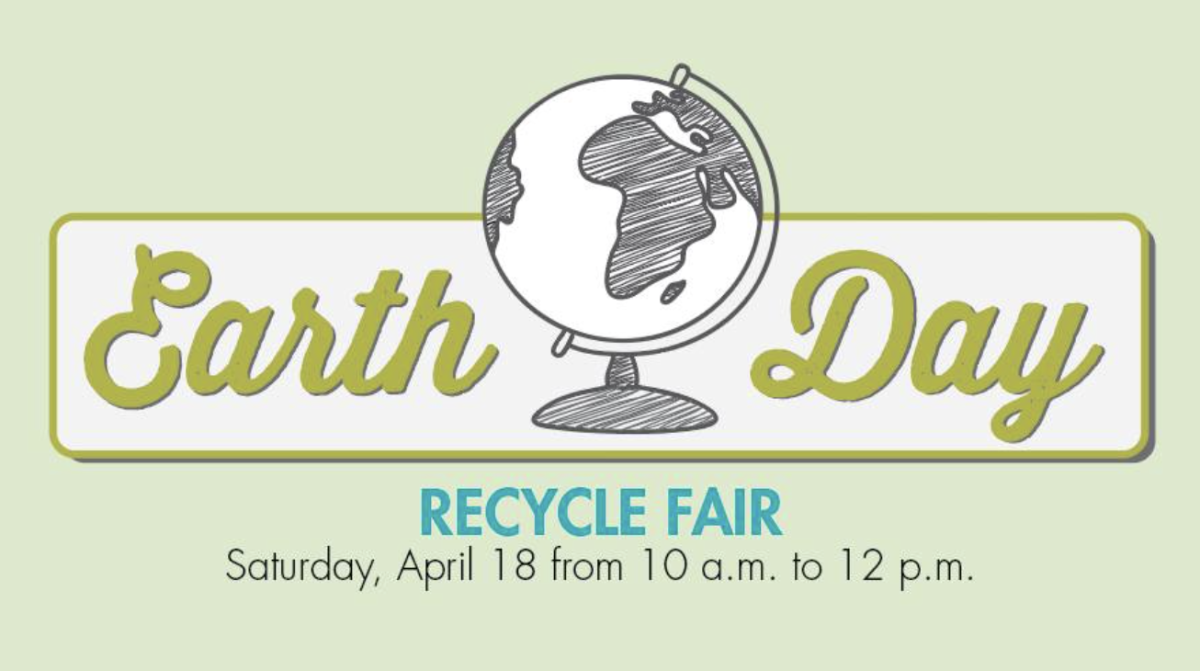 earth day recycle fair ad